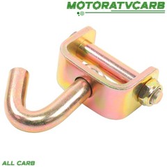 ALL-CARB 4PCS 2″ Swivel J Hook for Ratchet Tie Down Strap Car Hauler Trailer