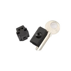 1Set Key Clamp Vertical Fixture Auxiliary Tooth Opening Locksmith Double-side US