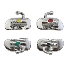 Buccal Tube Roth MBT 1st Molar Dental Orthodontic Brackets 0.022 Bondable 80pcs