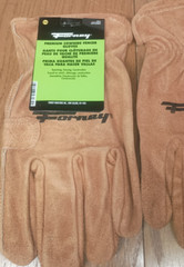 Forney Premium Cowhide Leather Fencer Work Gloves (Men’s XXL 2XL) Durable