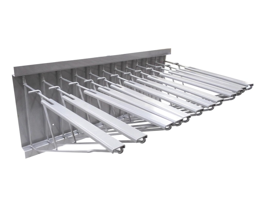Blueprint Wallmount Rack Pivot Display Hangers Engineering Drawing Plan Organize