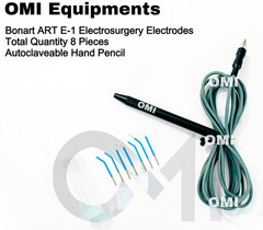 Bonart 7 x ART E-1 Electrosurgery Electrode wit Tips wire &Pencil Autoclaveable