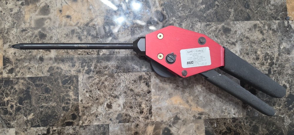 SCTR207 .022″ Adjustable Tension Safe-T-Cable® Application Tool with 7″ Nose