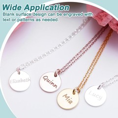 Stainless Steel Blank Round Discs 304 Grade Laser Cut Ø 5mm-80mm Thick 0.1-1.0mm