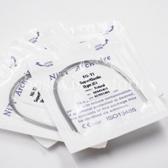 10 Packs Dental Ortho Archwire Super Elastic NITI Arch Wire Ovoid/Natural/Square
