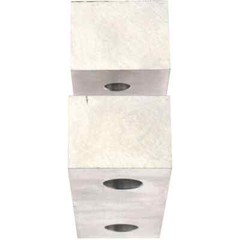 Gibraltar 6-1/8″ Wide x 2″ High x 1-1/2″ Thick, Flat/No Step Vise Jaw Soft, A…
