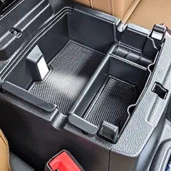 Center Console Organizer Compatible with Jeep Wrangler JL and JLU Color: balck
