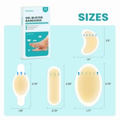Promifun Blister Pads – 28 ct Water Resistant 28 Count (Pack of 1)