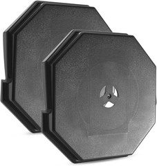 2 Pack of 130110006001 Siding Light Mounting Block Bracket Black with Built-i…