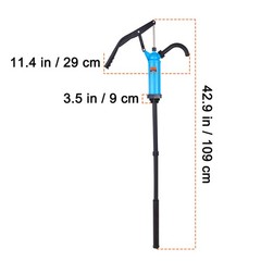 Lever Action Barrel Pump Drum Pump Fits 5-55 Gallon Drums Water Transfer
