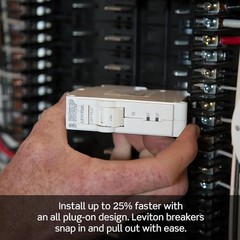 LEVITON 42 Space, 42 Circuit Indoor Load Center w/ 150 Amp Main Circuit Breaker