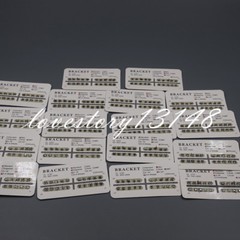 36 Types Dental Bracket Mini/Standard Roth/Edgewise/MBT 018/022 No Hook/3/345