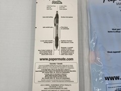 Paper Mate Ball Point Pens Profile 2 Pack & Write Bros 10 Pack Blue Ink 12 Piece