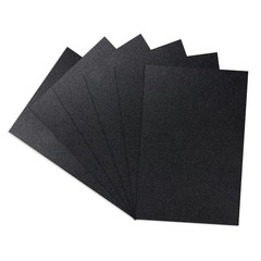 Black ABS Plastic Sheet 8″ X 12″X 0.04″ Flexible Moldable Impact Strength and Hi