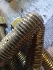 7/8″-9 ×4″ Grade 8 Bolt Made In Usa Hex Cap Screw (quantity of 8)