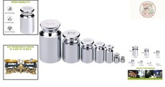 Versatile 7 PCS Calibration Weights 1g-100g for Jewelry and Laboratory Use