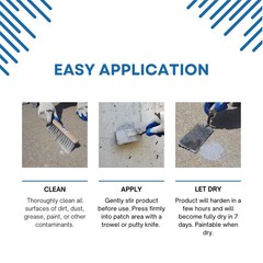 Premixed Concrete Stucco Patch Patching Material For Exterior Interior Use R