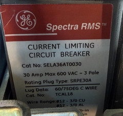 GE Evolution E9000 6″ MCC Starter Bucket Size 1 480V FVNR 10HP 120V-Cont 8-12Amp
