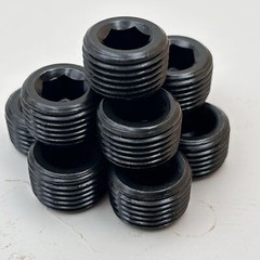 USA! NPT Plug Hex Countersunk Plug Pipe Fitting 3/8NPT Male Thread Socket 10PCS