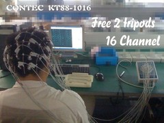 CONTEC KT88-1016 16 Channel EEG Digital Brain Mapping Electric Activity Software