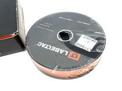 LabelTac LT106HP Pro Model High Perf. 10 Year Vinyl Label 1″ x 150′ Roll ORANGE