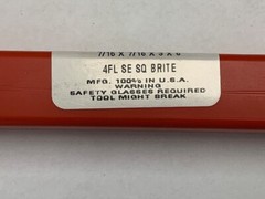 7/16″ 4 FLUTE XX-LONG LENGHT CARBIDE END MILL 3″ LOC X 6″ OVAL HTC 770-4436