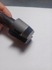 Valenite Carbide 45 degree Insert Cutters 1.5 And 1.0 Inch lot of 2