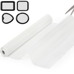 Covzoe 15.7 In x 8 FT Silicone Baking Mat Roll, 98″L x 15.7″W, White