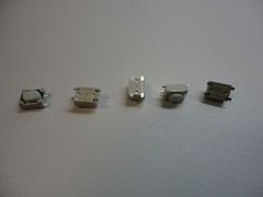10 Pcs Pack Lot 3x4x2mm 4 Pin Momentary Push Tactile Micro Nano Switch Buttons