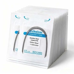 Dental Orthodontic Arch wire Stainless Steel S.S Round Natural Form
