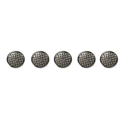 10pcs Silver Dental Orthodontic Lingual Buttons Bondable Metal Brackets – NEW