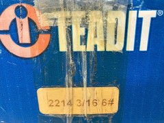 Teadit 6 Pounds of 3/16 Packing High Temp Valve Stem 2214 NOS