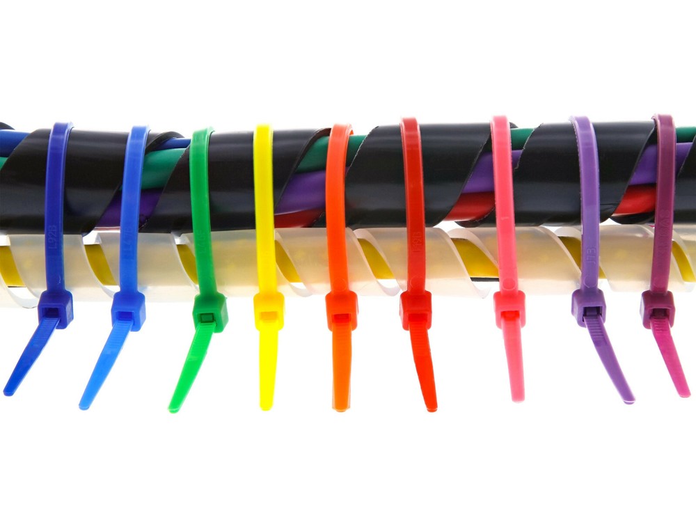 Self Locking Zip Tie Nylon Cord Wrap Heavy Duty Weather Resistant Wire Cable