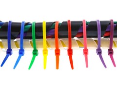 Self Locking Zip Tie Nylon Cord Wrap Heavy Duty Weather Resistant Wire Cable