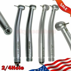 NSK Style Dental Fiber Optic/ LED E-generator /High Speed Handpiece 2H/4H/6H Pck