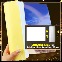 Stone City Sublimation Paper 8.3X11.7 Inch 110 Sheets 105G for Heat Transfer Lig