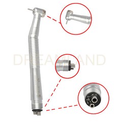 Fit NSK Dental Standard Head High + Low Speed Handpiece E-Type Kit 4 Hole