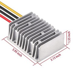 DC 18V to 12V 40A 480W Voltage Regulator Step Down Converter For Bosch Battery