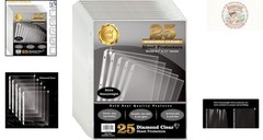 Extra Heavyweight 25 Count Anti-Glare Page Protectors – 8.5 x 11 for Easy Use