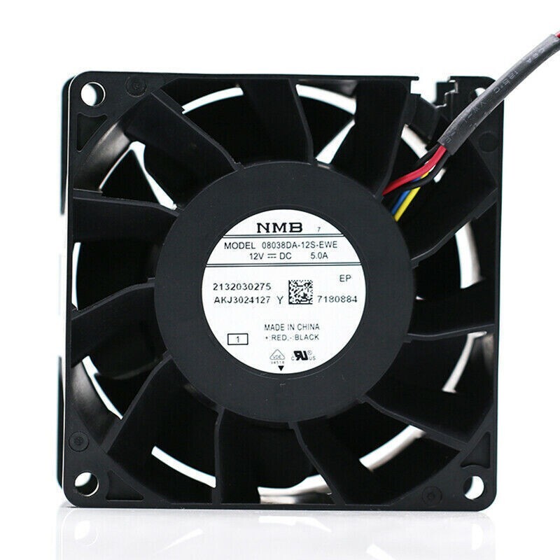08038DA-12S-EWE 8038 12V 5A Super Large Air Volume Violence PW 6 Month Warranty
