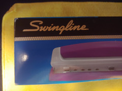 Swingline Desktop Hole Punch, Hole Puncher, Precision Pro, Adjustable, 2-3 Holes