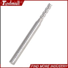 5PCS 3/32″ 4 FLUTE CARBIDE END MILL 3/8″ CUT LENGTH