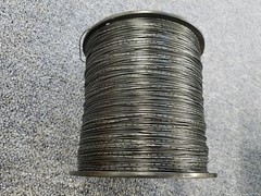 BLACK 24 AWG Gauge Stranded Hook Up Wire Kit 500 FT REEL UL1007 300 Volt