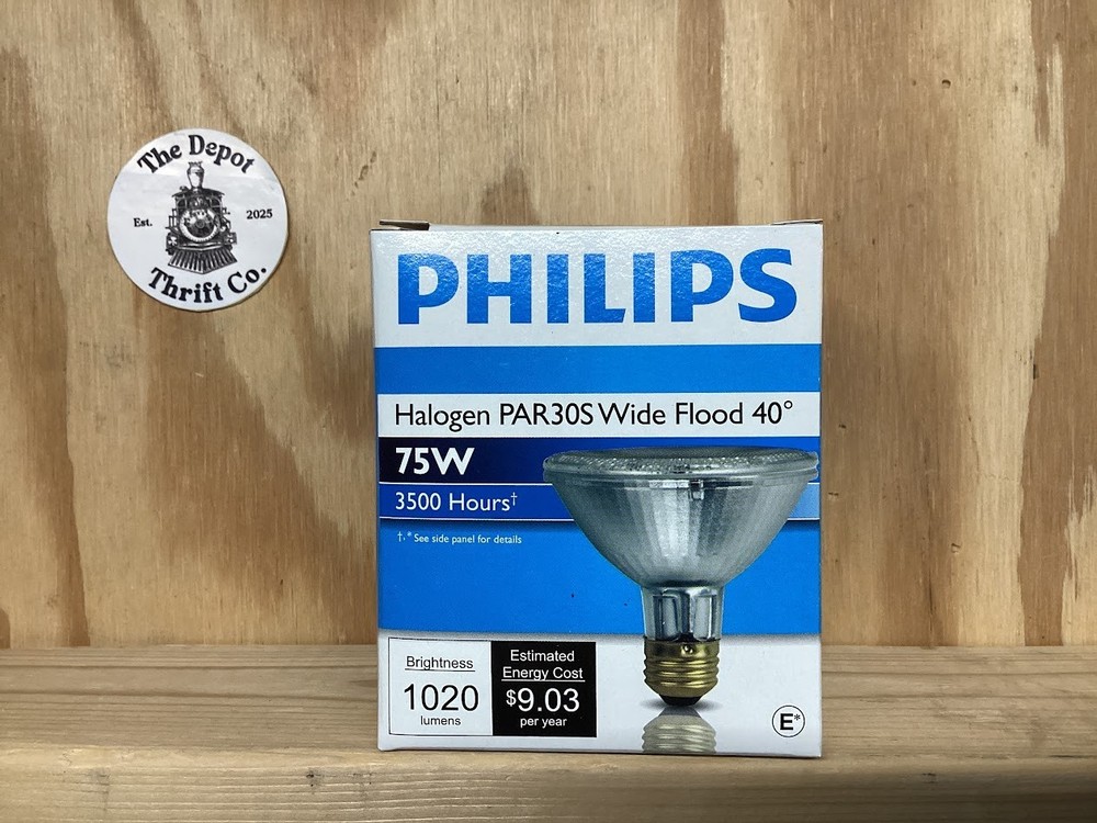 PHILIPS ENERGY ADVANTAGE IR HALOGEN IR PAR30S FLOOD 40 NIB