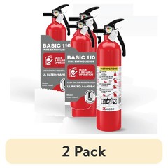 (2 Pack) Kidde Basic Residential Home Fire Extinguisher 1A10BC