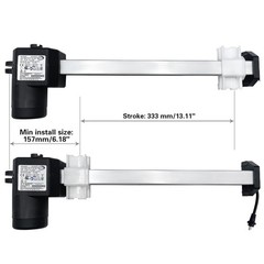 Recliner Lift Chairs Limoss Motor Actuator Part 450917 Kit with HC130 Remote