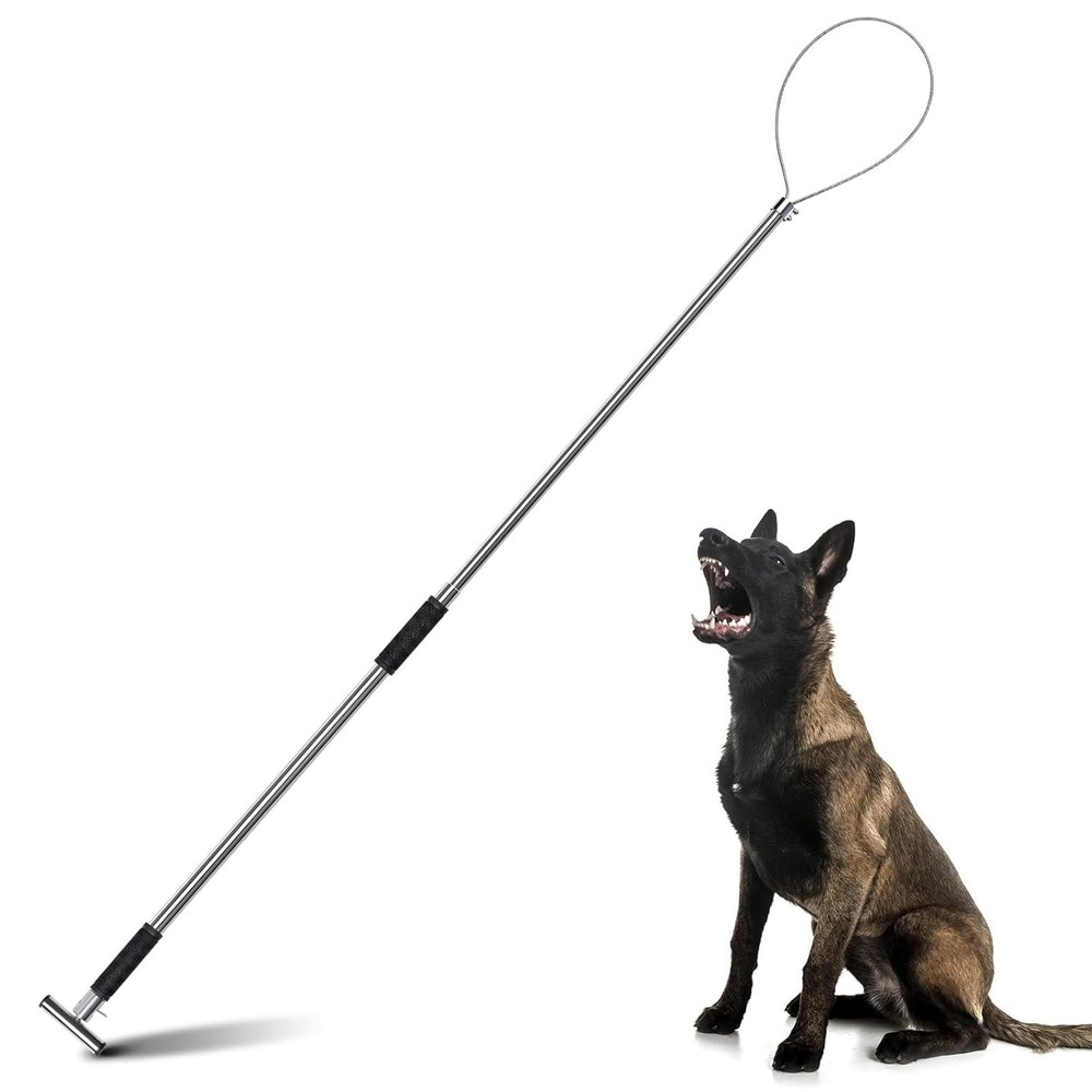 Dog Catcher Pole 61 Inches – Animal Catch Heavy Duty Stainless Steel