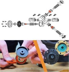 RK34-975XL Backflow Preventer Repair Kit For Zurn Wilkins 975XL & 975XL2 3/4-1″