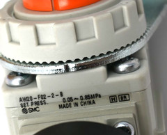 SMC HI-200060 HOBREPRESSURE REGULATOR ASS. 0-4BAR 1 4G AW20-F02-2BG AW20-F20-2-B