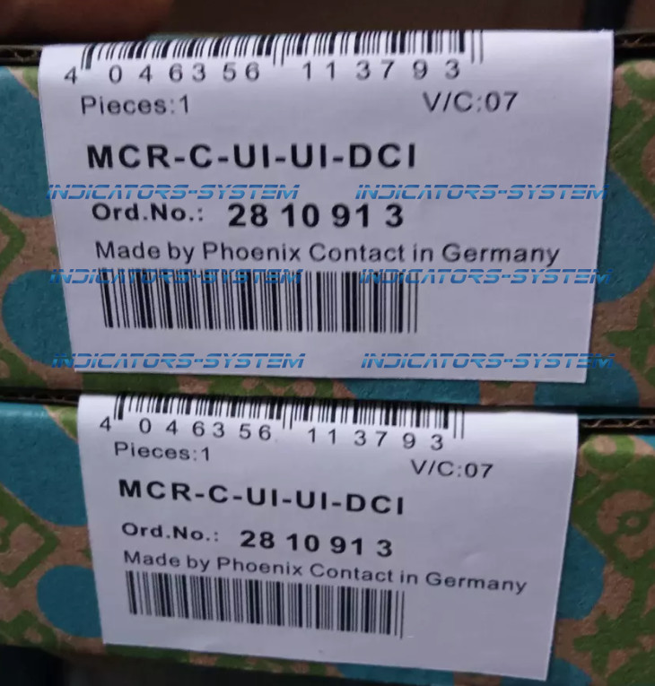 1PCS NEW PHOENIX CONTACT MCR-C-UI-UI-DCI SIGNAL CONDITIONER 2810913
